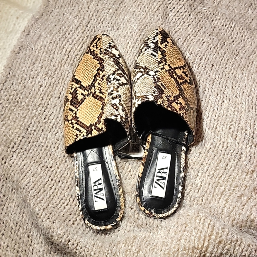 Zara snake shoes